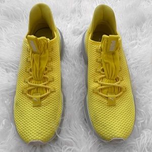 Yellow Puma Shoes